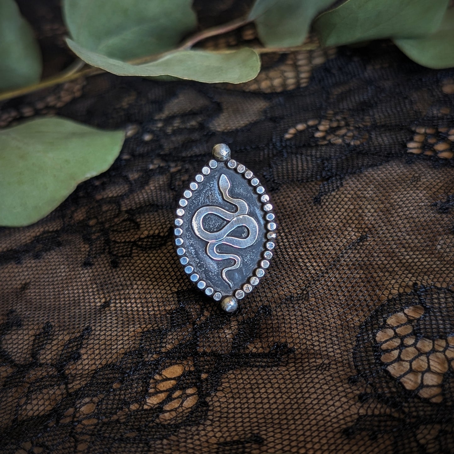 Serpent Slither Ring- Size 8