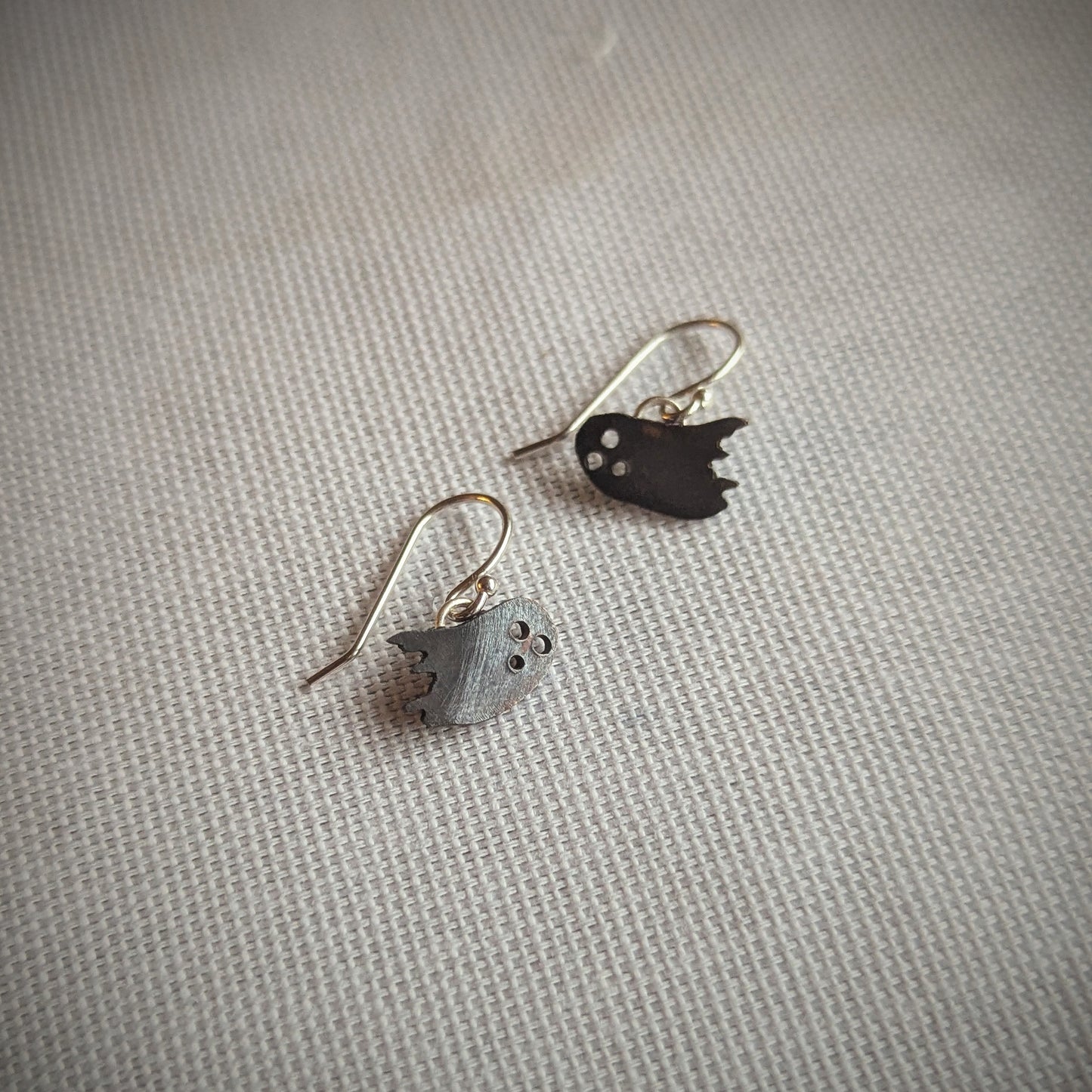 Copper Ghost Earrings