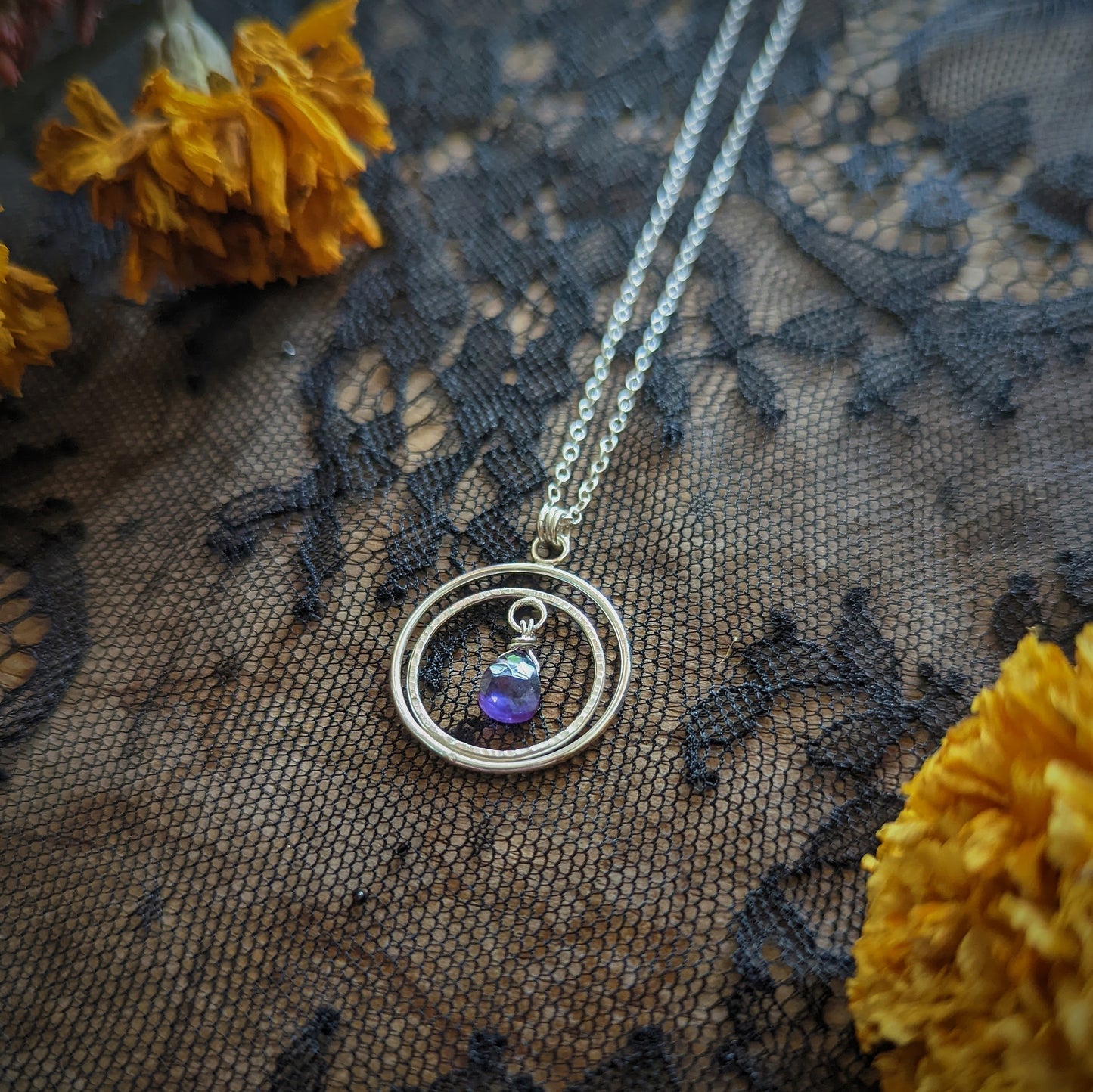 Amethyst Crest Necklace