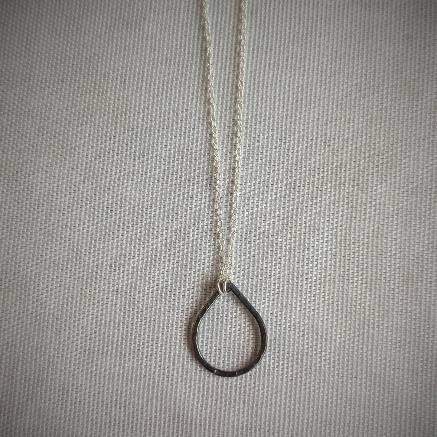 Copper Droplet Necklace