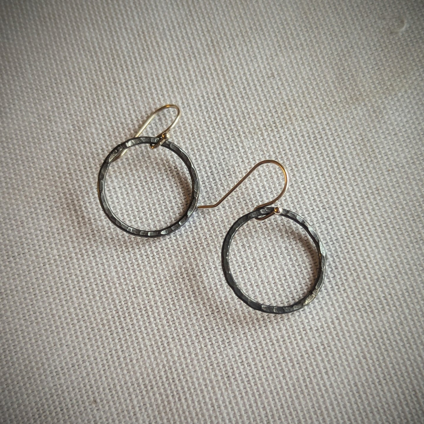 Copper Roundabout Earrings
