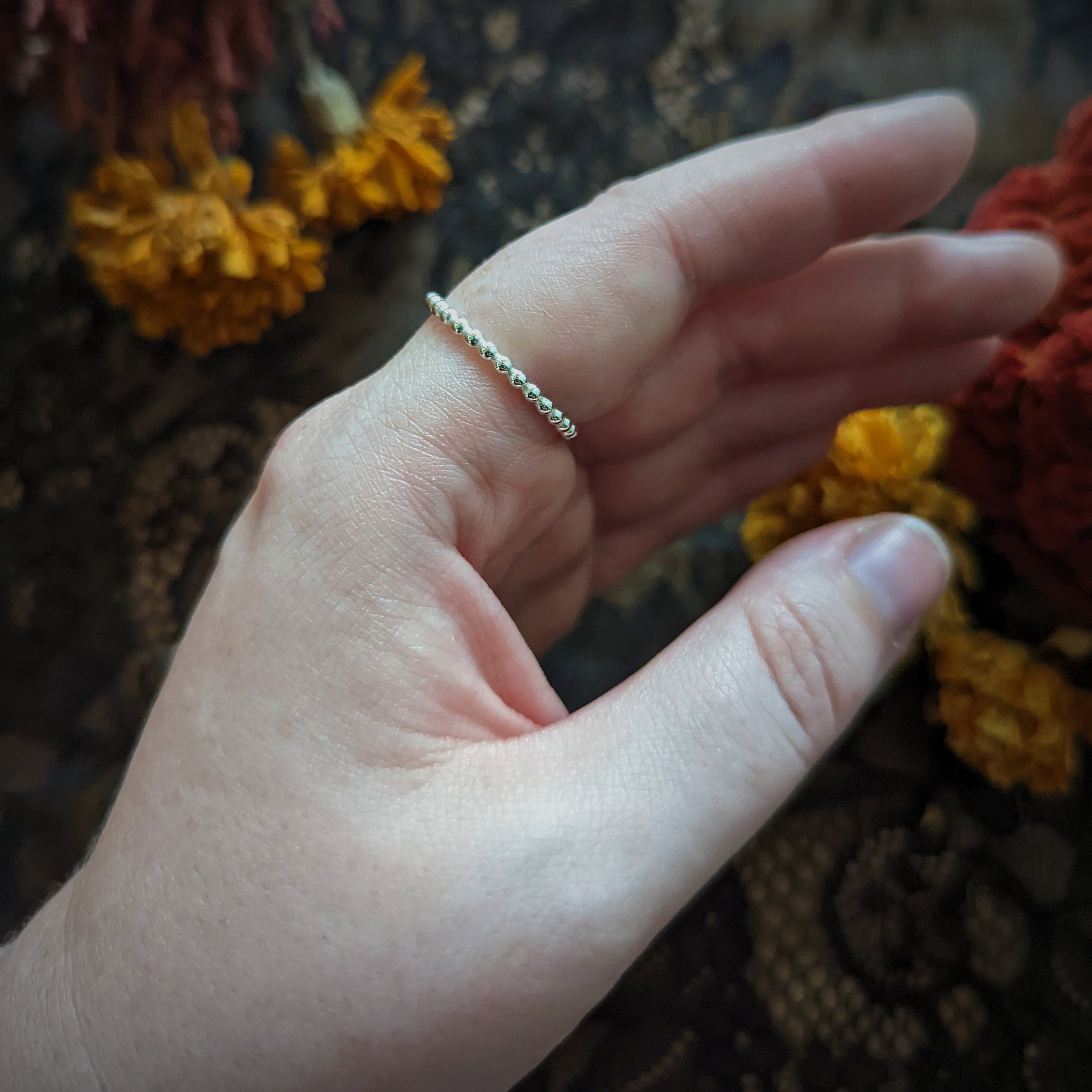 Beaded Stacking Ring – Maxi Cif Designs