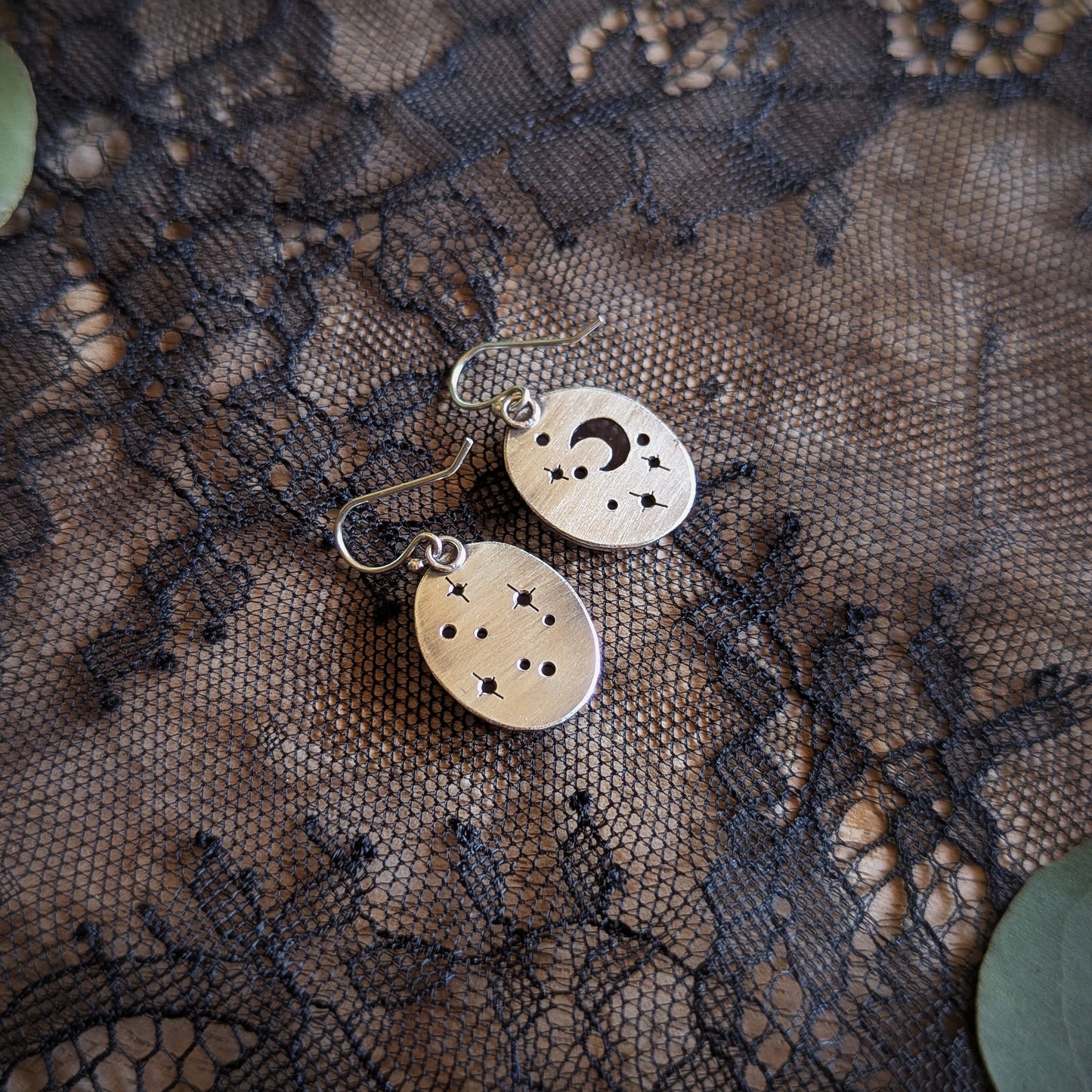 Amethyst Starry Night Earrings