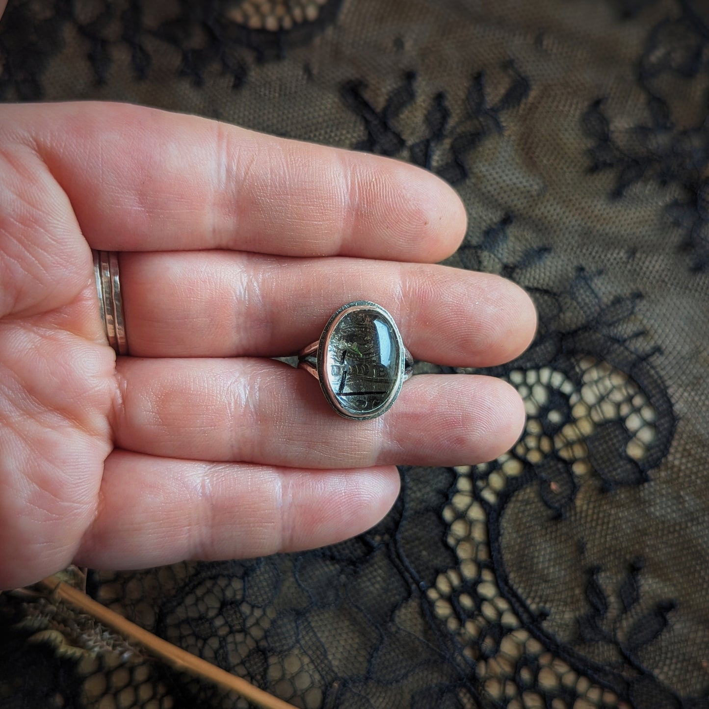 All Seeing Eye Ring- Size 5