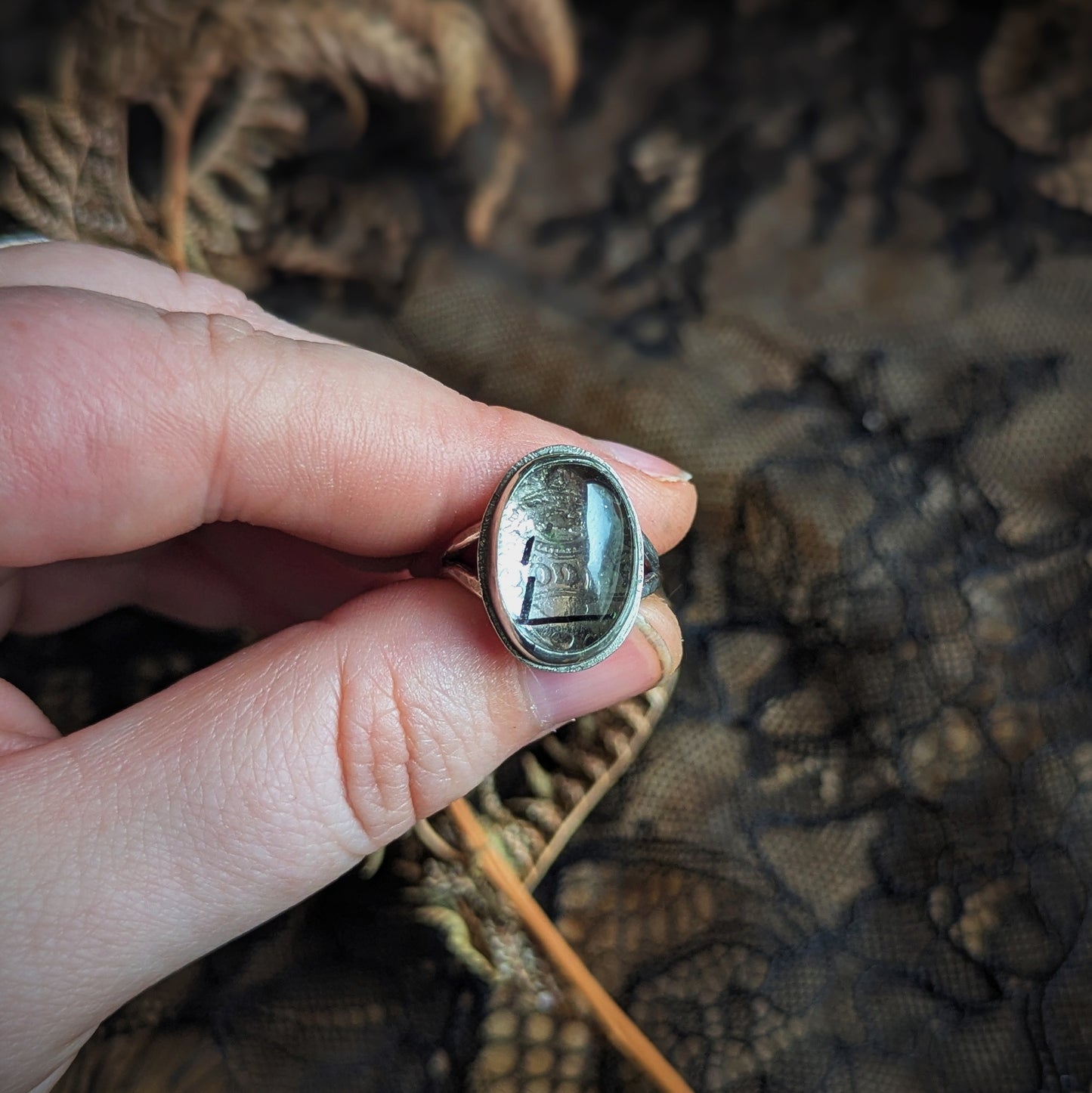 All Seeing Eye Ring- Size 5