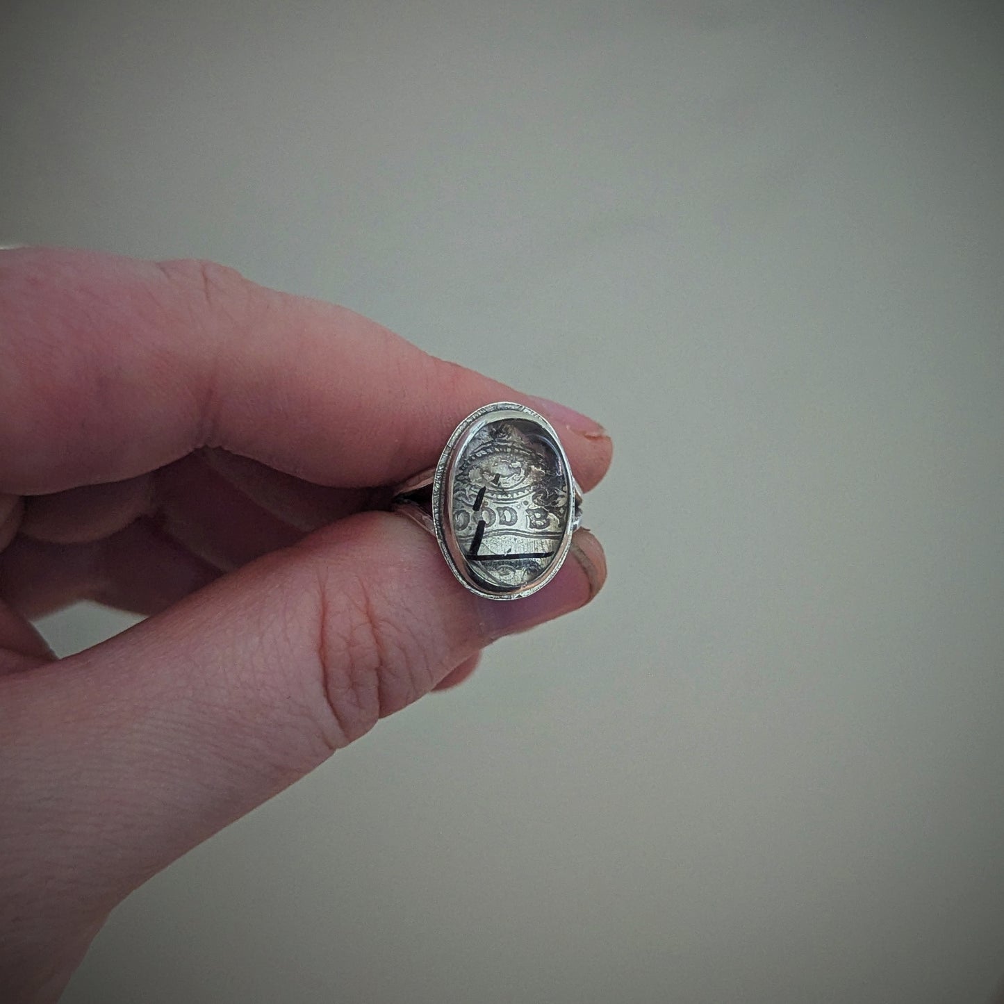 All Seeing Eye Ring- Size 5