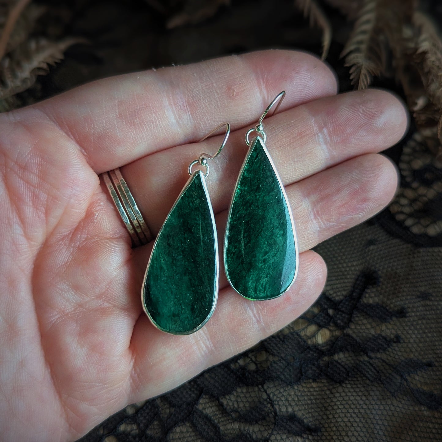 Enchanted Forest Aventurine Earrings