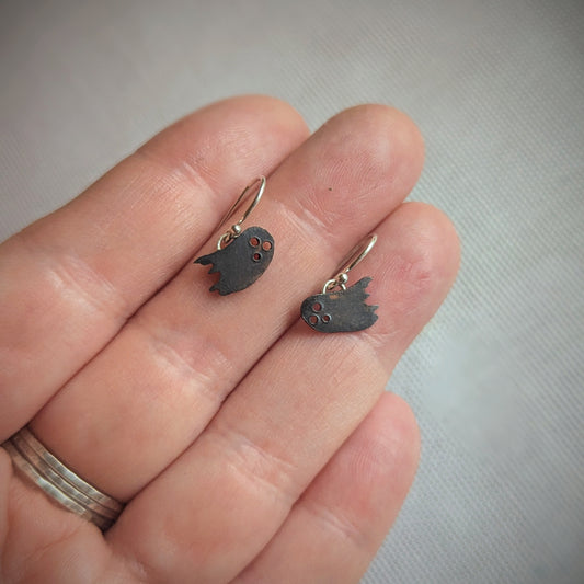 Copper Ghost Earrings