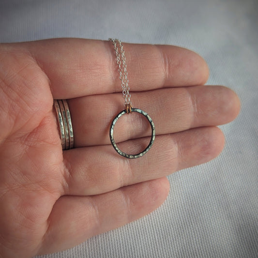 Copper Roundabout Necklace