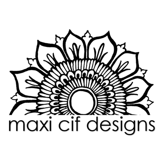 Maxi Cif Designs Logo Sticker
