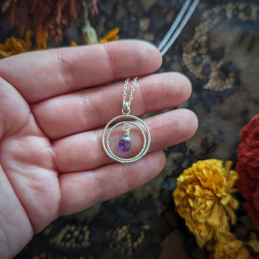 Amethyst Crest Necklace