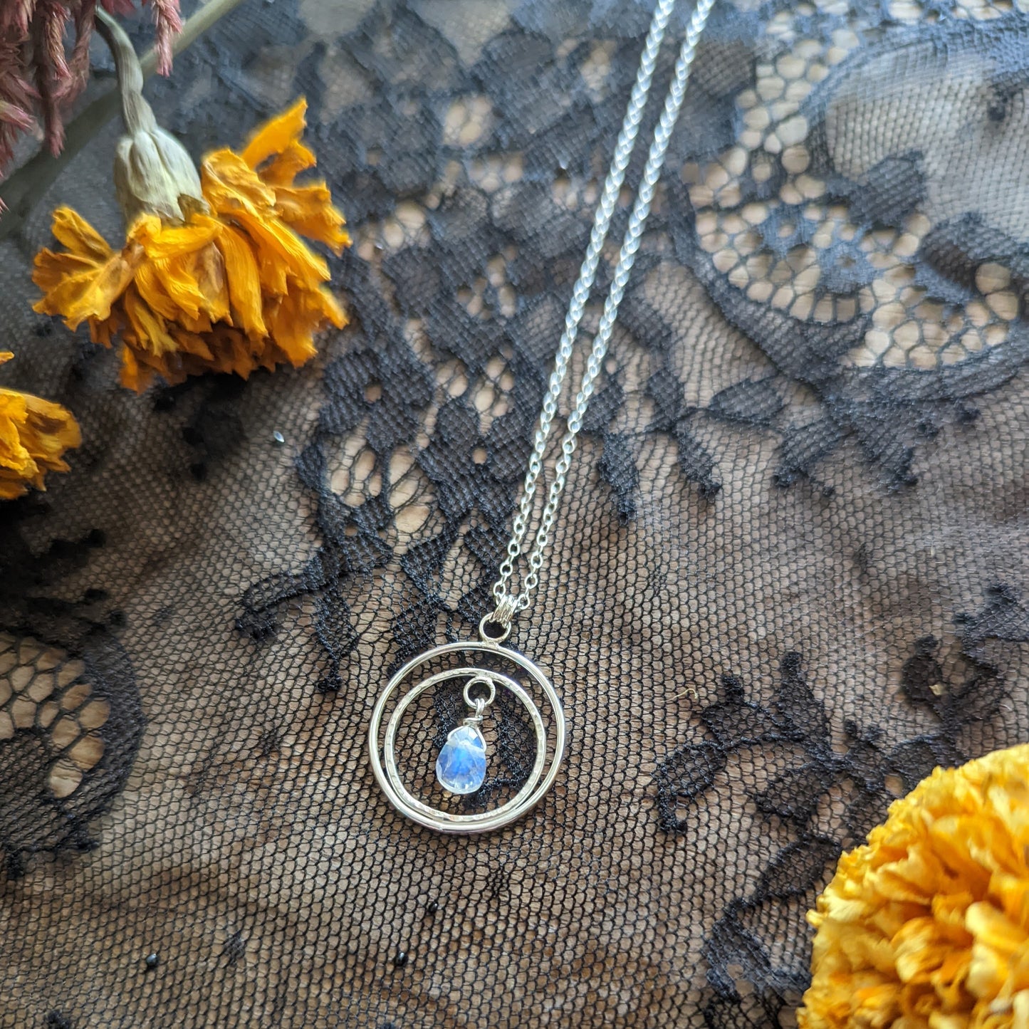 Moonstone Crest Necklace