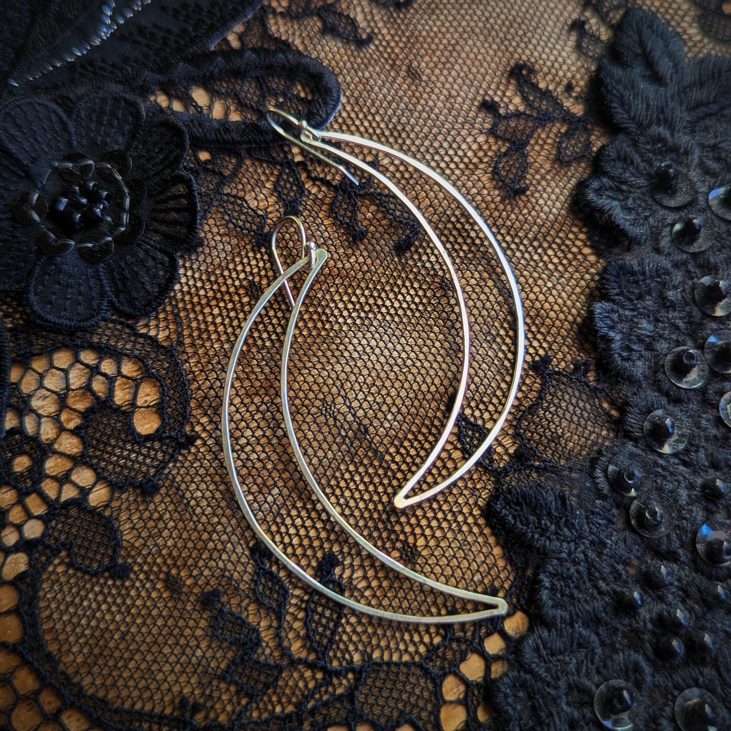 Over the Moon Earrings