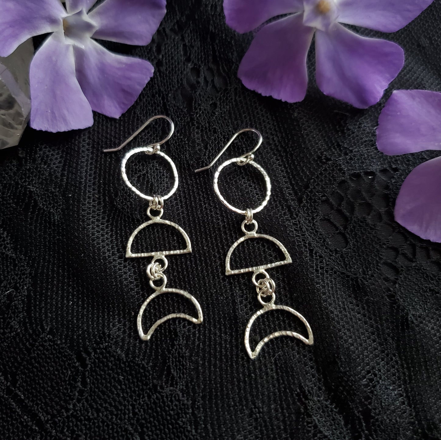 Moon Phase Earrings