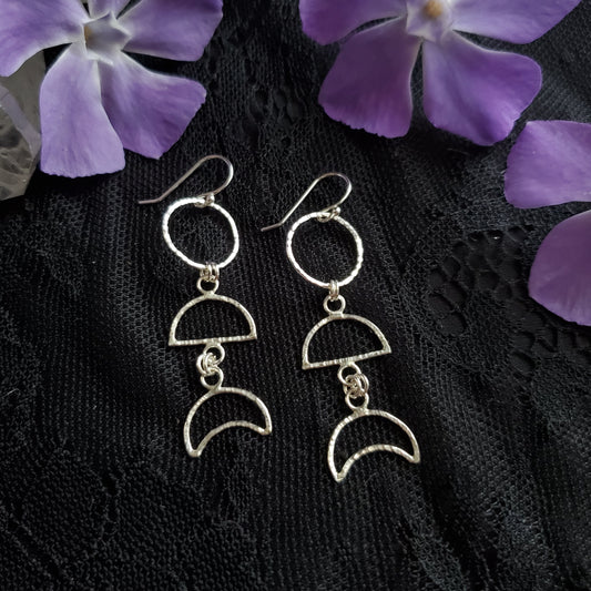 Moon Phase Earrings