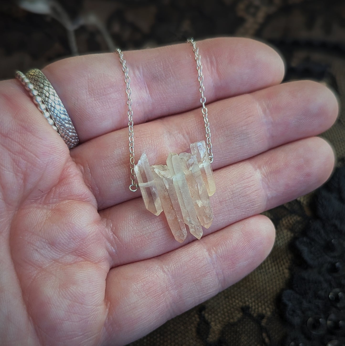 Crystal Incline Necklace
