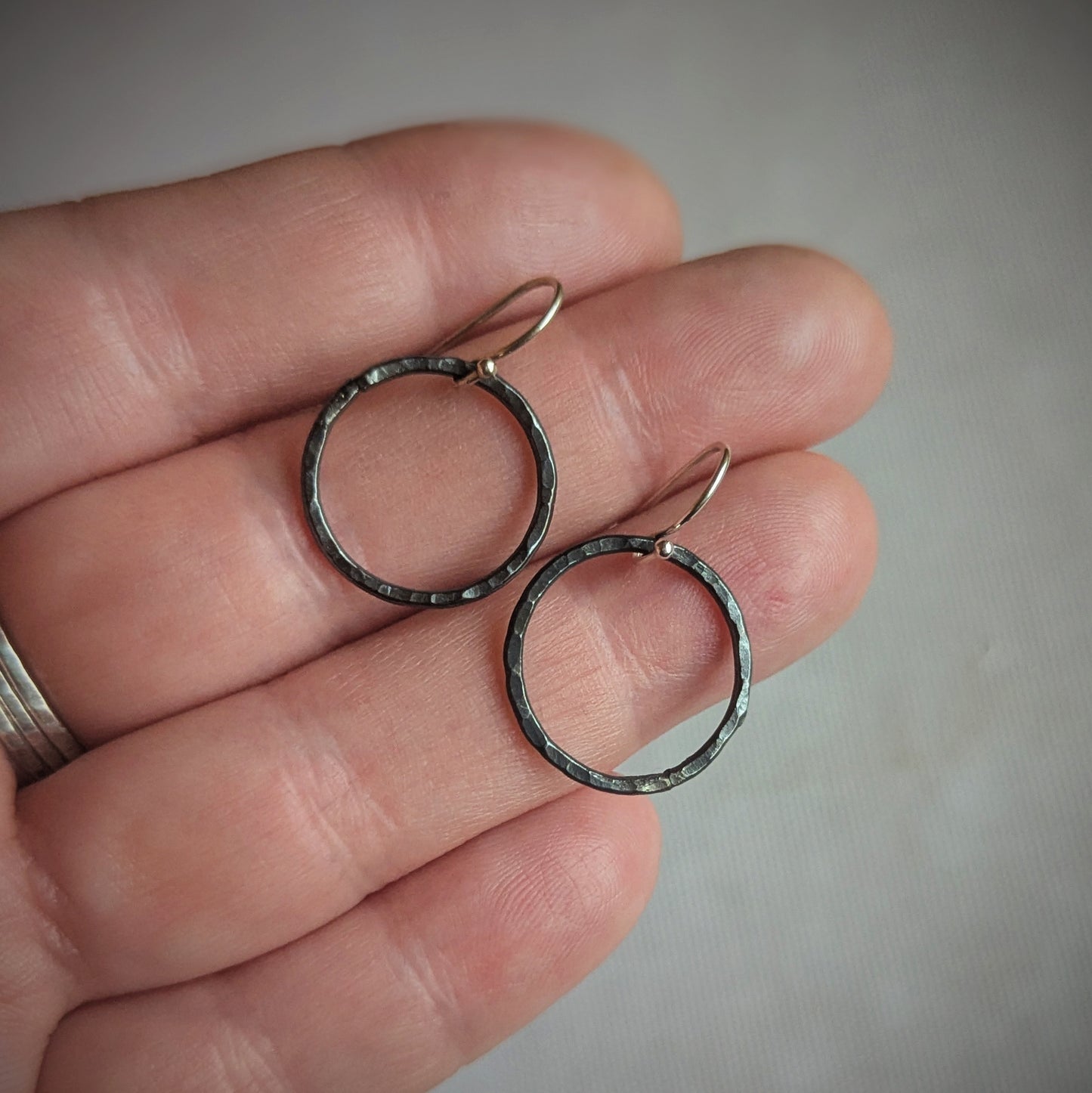 Copper Roundabout Earrings