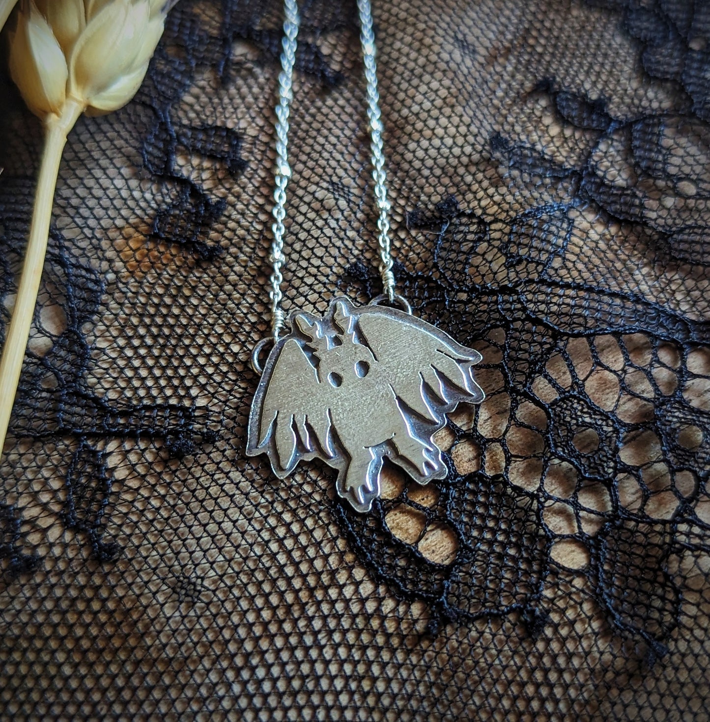 Mothman Necklace