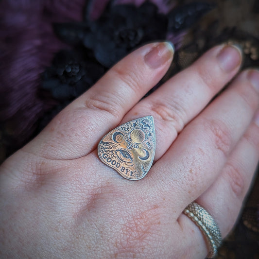 Ouija Planchette Ring